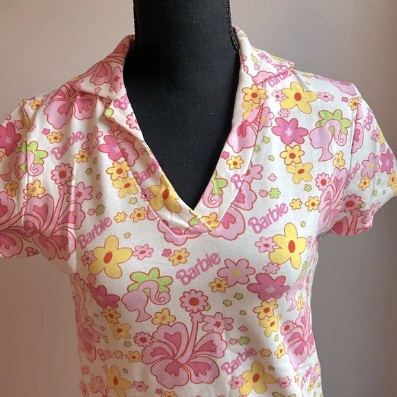 Forever 21 x Barbie floral cotton dress - Picture 3 of 6